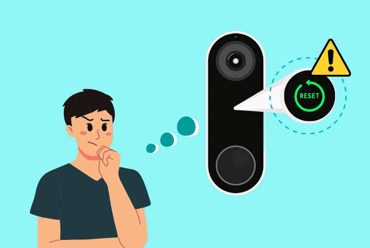 why does the nest doorbell won’t reset