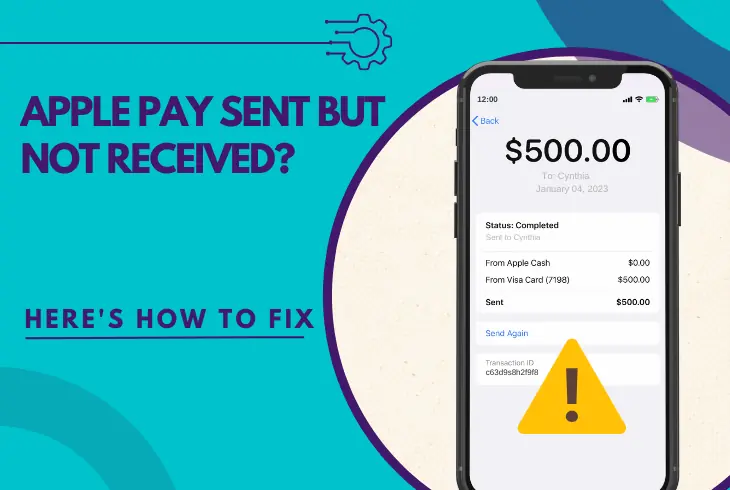 apple pay sent but not received