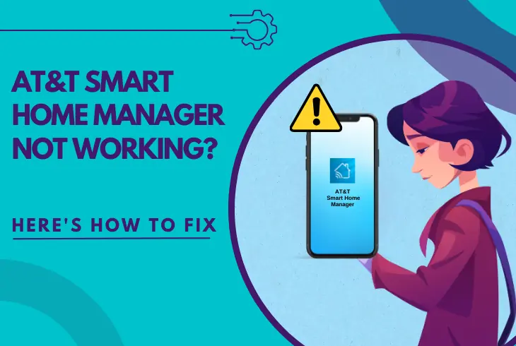 at&t smart home manager not working