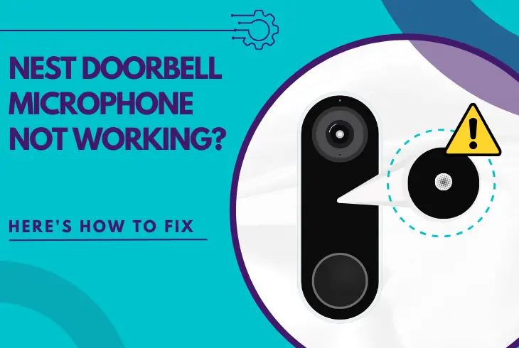 nest doorbell microphone not working