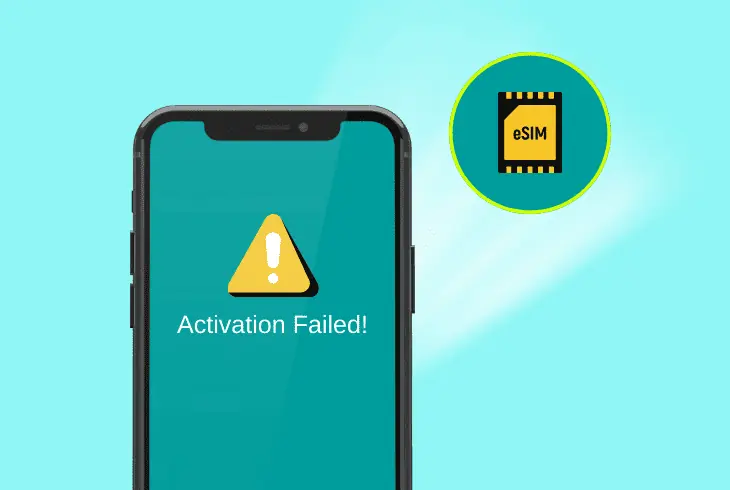 optus esim transfer not working