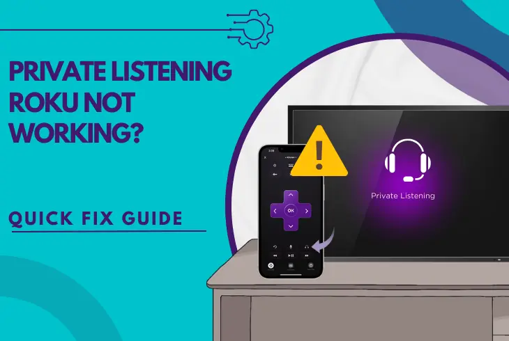 private listening roku not working