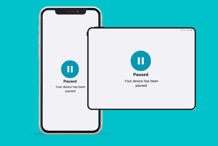 check “pause” on other devices