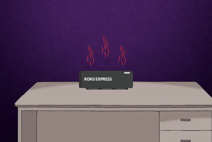 prevent the roku from overheating