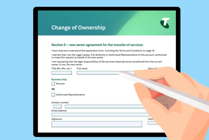 [section 5] the new owner agrees