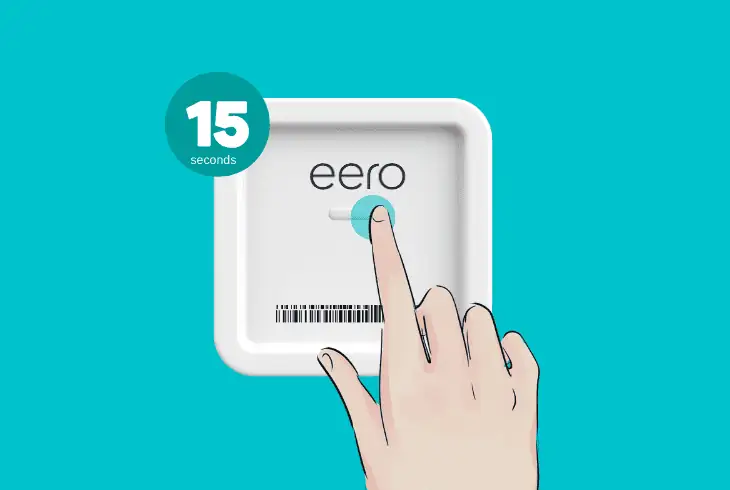 factory reset eero parental unit