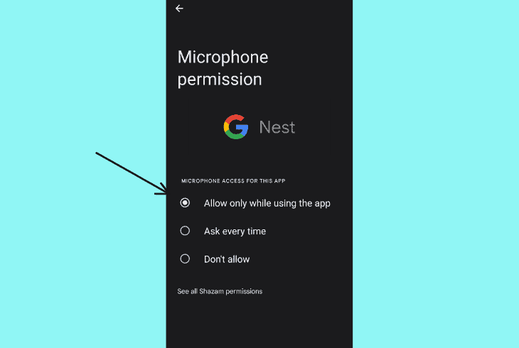verify application permissions