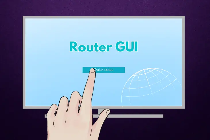 set up router after reset