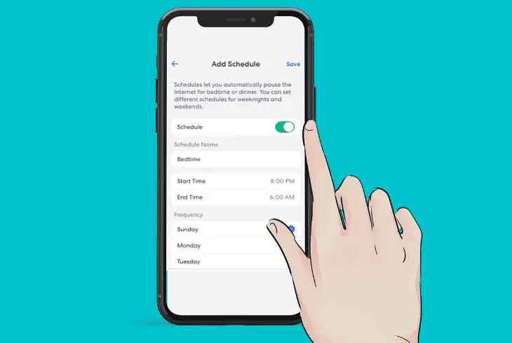 check for any scheduled pause