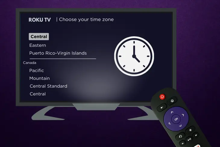verify roku’s timezone settings
