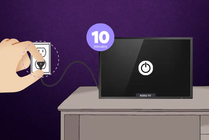 power cycle your roku tv