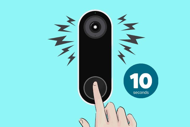 factory reset nest doorbell (wired)