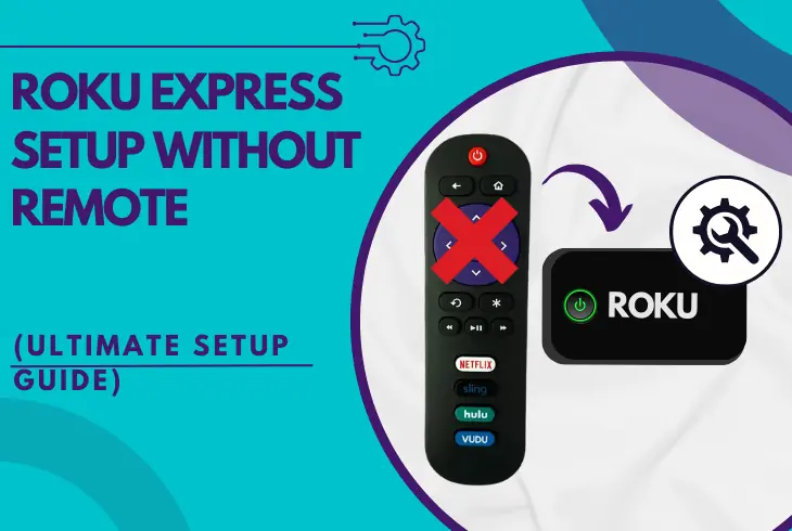roku express setup without remote