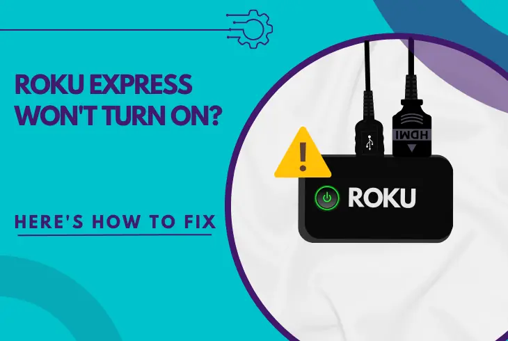 roku express won't turn on