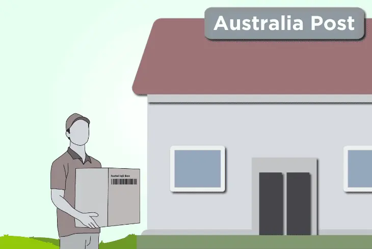 return a foxtel box to australia post