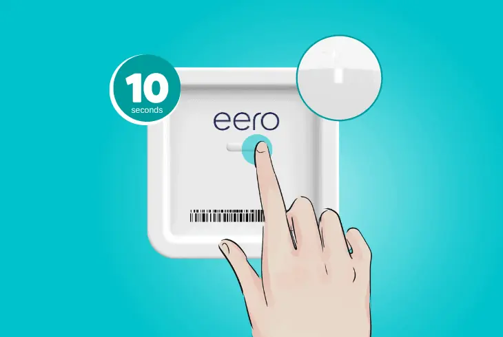 factory reset eero gateway unit
