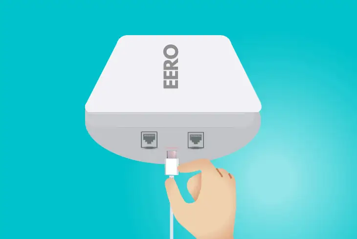 power cycle your eero pro 6