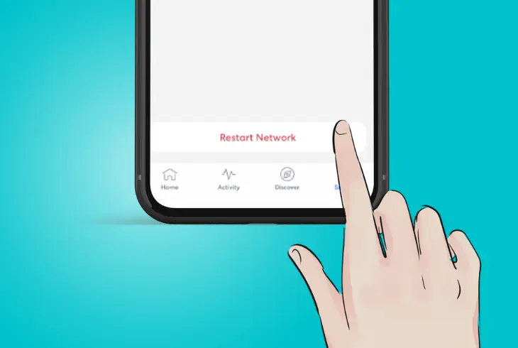 restart your eero pro network