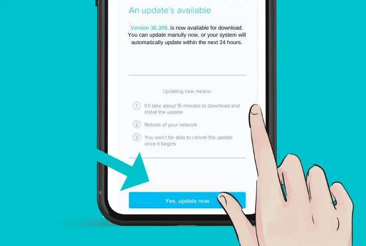 update your eero pro software