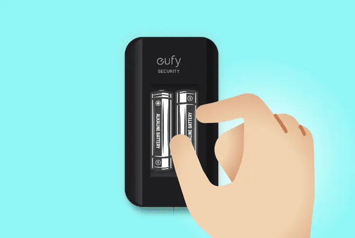 power cycle the eufy doorbell
