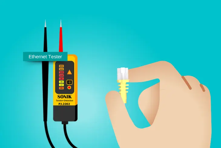identify a faulty ethernet cable