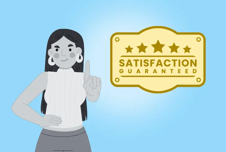 telstra’s satisfaction guarantee