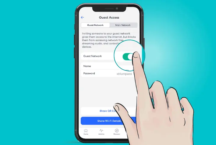 how to disable guest network