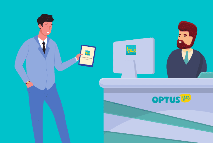 method #2 visit a local optus store