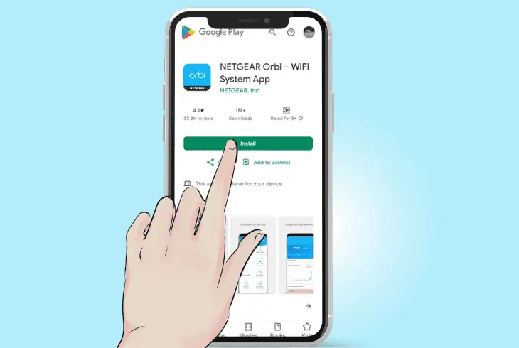 uninstall & reinstall the orbi app