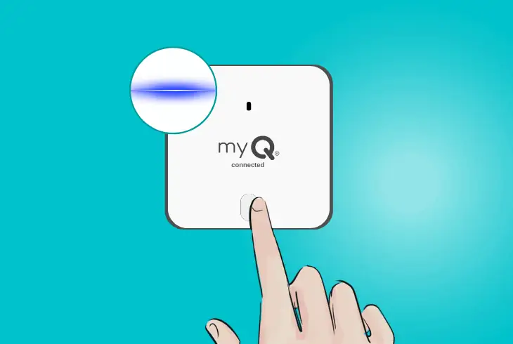 factory reset the myq hub and eero