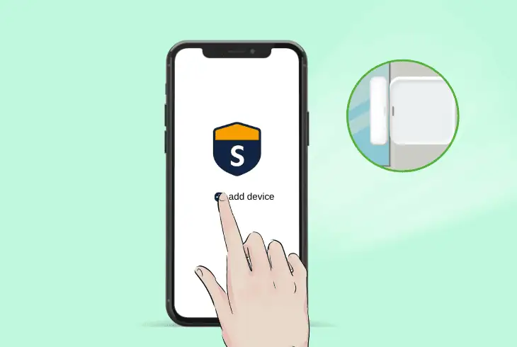re-add the sensor from the app