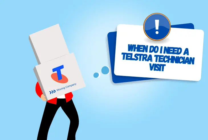 need a telstra technician visit