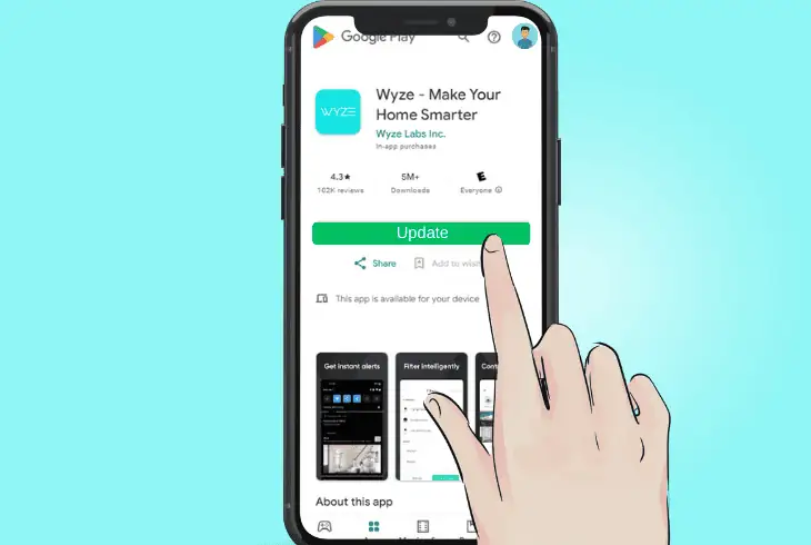 update wyze pro & wyze app’s firmware