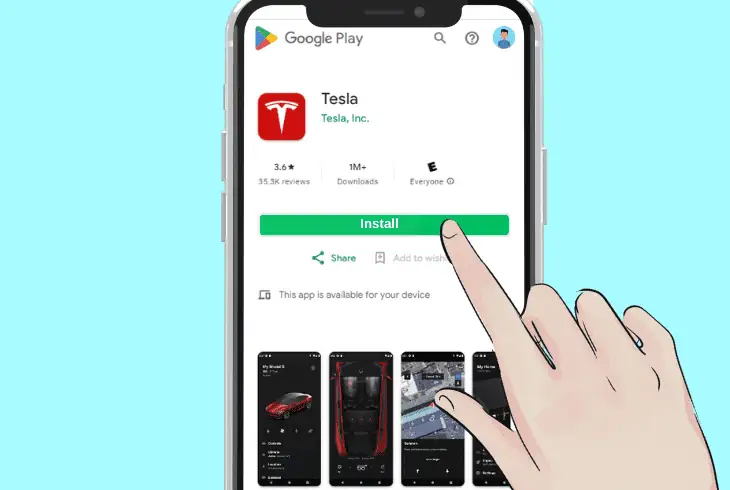 reinstall the wall charger mobile app