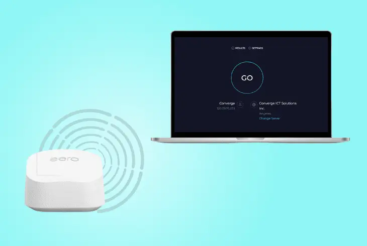 test the eero mesh nodes