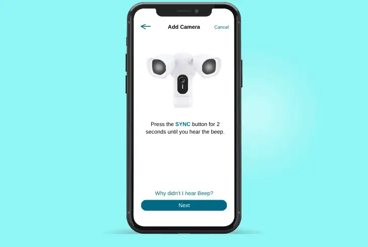 re-add the camera to eufy app