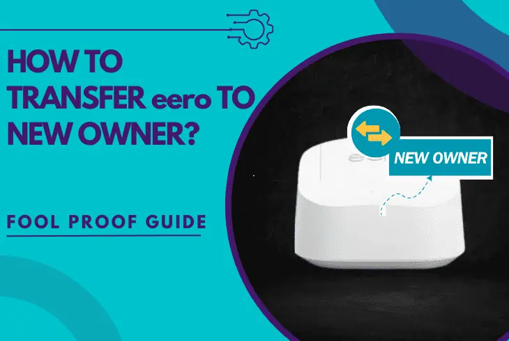 transfer eero to new owner