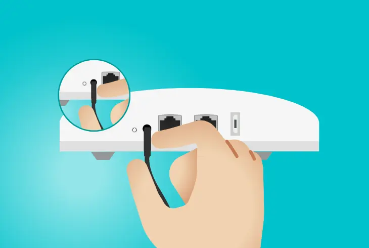 restore the eero’s power supply