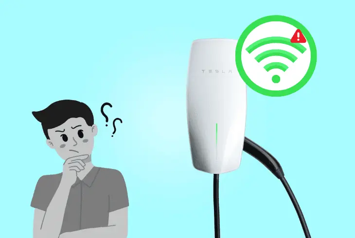 tesla wall charger won’t connect to wifi