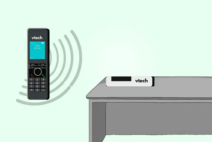 relocate the vtech phone