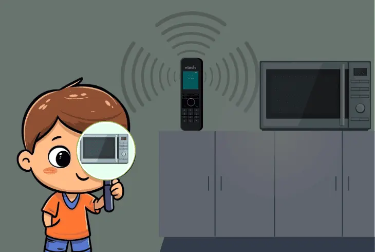 check for conflicting wireless signals