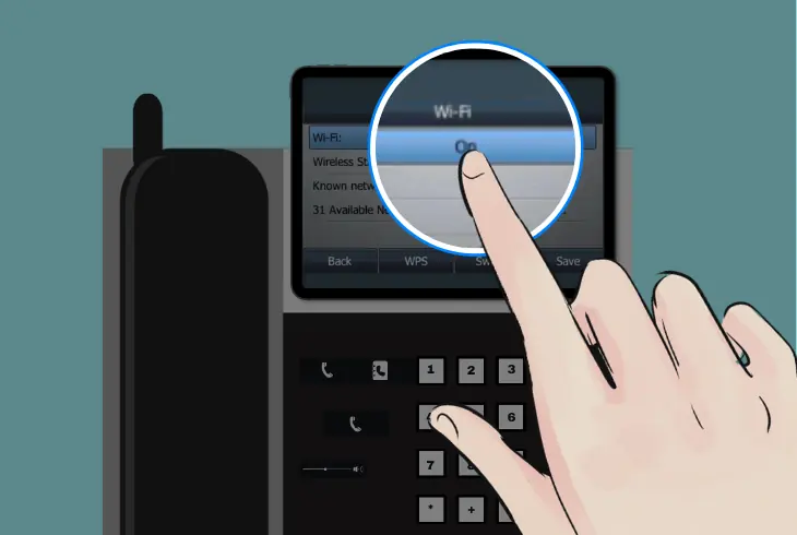 reconnect yealink to wi-fi (yealink “w” series)