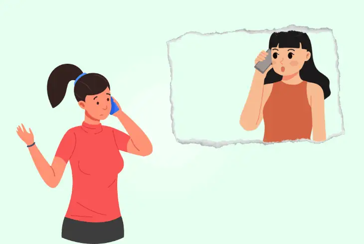 try dialing a different recipient
