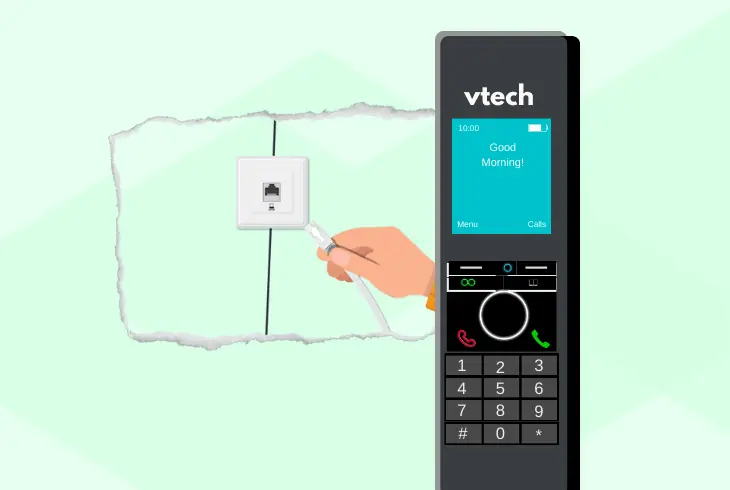 reinstall your telephone jack